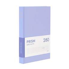 인디고 프리즘 280 모눈 양장 노트 (B6 32절), 라일락, 1개