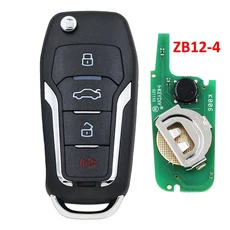 쿠쿠스토어 KEYDIY B 시리즈 B12-3 스마트 키 미니 URG200 리모컨, 03 ZB12-4, 01 5pcs