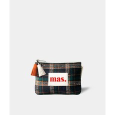 매장정품 마스마룰즈 MASMARULEZ Basic pouch _ BM Check 네이비 그린 5002828388 142632