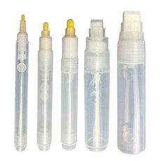 보드마카 리필용 공펜 플라스틱 충전식 빈펜 빈통 잉크 페인트, 3mm