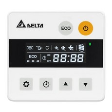 台達電子 全室淨化新風機 VDB36ACXT2-F VDB36AEXT-F VDB40AGXT-F VDB40AFXT2-F, VFRU-ERV-03LS(不含主機), 白