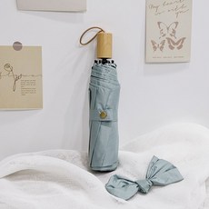 奶油兔子 雨傘 全自動折疊 晴雨兩用 遮陽傘 學生