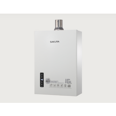 SAKURA 16L 四季溫智能恆溫熱水器 DH-1635F (天然氣)(不含安裝), DH1635F