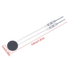 1pcs DF9-40 고저항형 박막 압력 센서 50g-10kg 유연한 저항기 전기력 (색상-white)