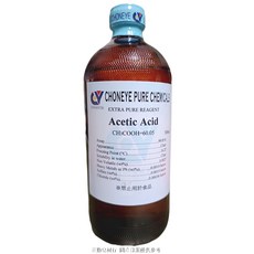 冰醋酸 乙酸 試藥級 500ml, 1個