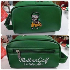 奢尚匯品 高爾夫球球童手包 運動手拿包 男女配件包 golf多功能收納手包置球袋, 綠色, 1個