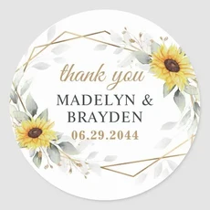 96 Pcs 개인화 된 원형 라벨 스티커 사용자 정의 이름 날짜 신부 샤워 파티 호의에 대 한 감사합니다, 02 6cm-96pcs, 16 459