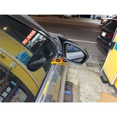 娜娜汽車 日產 L34 ALTIMA 專用 後視鏡罩 牛角款, 亮黑款, 1個