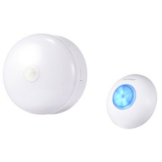 MoniSee 莫尼希 無線警報器 無線音樂門鈴 音樂響鈴65 x 65 x 62mm + 按鈕80.5 x 47 x 27cm 125g, 1組