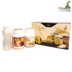 [명절 선물세트][자연의선택]마죽 종합선물세트 3호 1.2kg(호박마죽600g/15곡참마밀600g/쉐이크컵), 1개, 단품