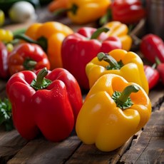 국내산 아삭아삭 빨강 노랑 혼합 파프리카, 1개, 파프리카 혼합 1kg