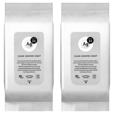 에이지데오24 클리어 샤워 시트 30매입, 2개