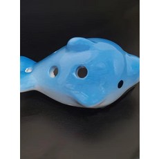 6홀 오카리나 알토C 초보 입문용 학생 악기 세트, 2. 딥블루