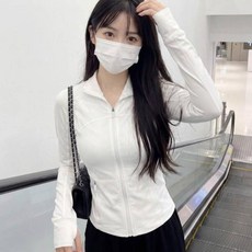 防曬外套女夏天輕薄透氣吸濕排汗速乾防曬衣大尺碼冰絲涼感衣遮陽防曬外套寬鬆連帽薄外套休閒工作修身罩衫登山運動短版上衣
