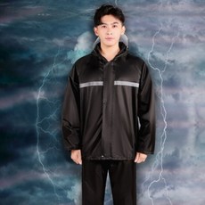 빅코난 오토바이 우비 바이크비옷 배달우비 바이크우비, 2XL(105)