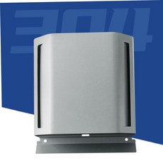 후드캡 사각 눈물방지 벽체오염 방지 환기캡 79000EA 1EA, 그레이, 100mm
