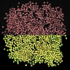 2/3/4mm 발광 유리 구슬 (야간 씨드 - DIY 주얼리 제작 (목걸이/팔찌) 액세서리 1mm 11g/봉지, 01 빠른, 03 4mm about 150pcs