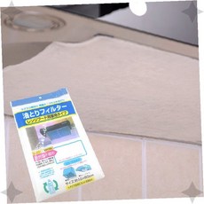 가정용 환기구 오염 차단 교체형 섬유 시트 주방 레인지 후드 유분 흡수 위생, 1개