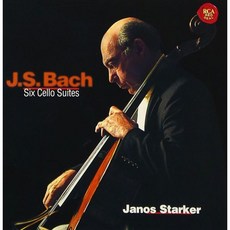 シュタルケル ヤーノシュ Artist Performer 바흐 작곡 오디오 CD 앨범 무반주 첼로 조곡 전곡 일본 발송