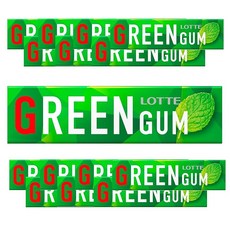 롯데 그린검 9장×15개, 1개