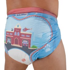 Tidalables 柔軟親膚透氣尿布，超強吸收力，彈性腰圍設計，寶寶舒適首選, 10個, XL(48"~56")