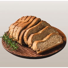 통밀100% 백프로 통밀빵 통밀식빵 식사빵 저당 저염 비건, 440g, 1개