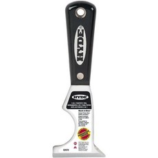 Hyde 퍼티헤라 퍼티나이프 칼스크래퍼 하이드 02970 블랙 앤 실버 5-in-1 멀티 툴, 1