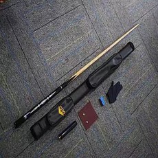 【臺灣出貨】戰神臺球桿小頭斯諾克中式黑八黑8球桿美式九球桌球桿檀木包郵代-奢尚匯品, 戰神1杆桶套裝-小頭9.8MM, 1個