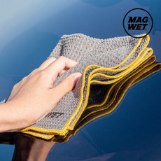 마그웻 스페이스 유리 타월 초극세사 글래스 와플 타월, 1개, 그레이