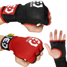 에디본 글러브 핸드랩 양손 세트 EV-717, BLACK, 1세트