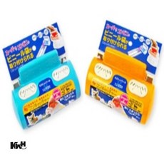 산책 변집게 블루 대 강아지집게 강아지배변파우치 강아지배변집게