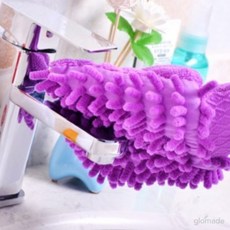 글샵 청소장갑 양면 색상랜덤 세차타올