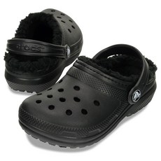 Crocs 經典內襯木屐幼兒黑色 (207009_060)