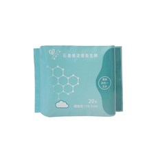 天心生醫 石墨烯涼感衛生棉, 1個, 綠 護墊(15.5cm x 20片), 20片, 15.5cm