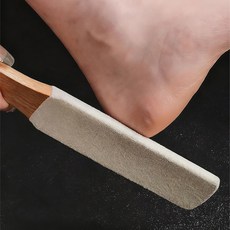 문리버 양면 발각질제거기 뒤꿈치 굳은살제거, 흰색 x 1개