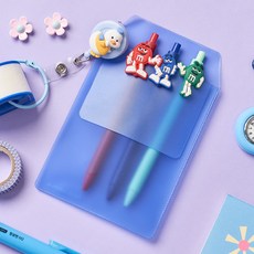 원포켓 널스포켓 간호사 주머니 포켓 필통 수납 너스피아, 블루