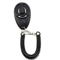 휘슬 애견훈련 클리커 호루라기 강아지 교육 애견 반려견 훈련 세트 야외, B 블랙, 1개