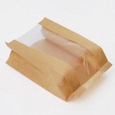 선물포장 크라프트 창봉투 (소포장용), 100개, 1세트