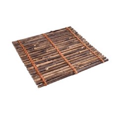 竹蓆, 竹製小竹排