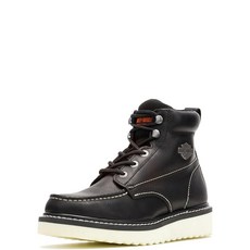 HARLEY-DAVIDSON FOOTWEAR 남성용 보 부츠 블랙. 12140800, 8.5, Black