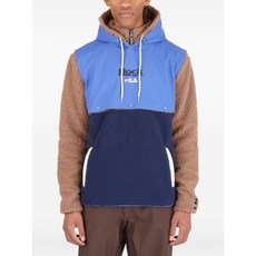 휠라 플리스 패널 후디