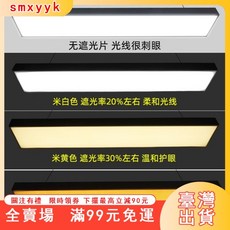 臺灣出貨 辦公室遮光片防火耐高溫燈帶柔光長條燈罩防刺眼燈光擋闆遮擋罩 VSWK, 咖啡色【遮光40%】 贈耐高溫雙面膠,寬20cmx長90cm, 1個