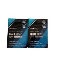 상아제약 남자를 깨우는 상아 쏘팔메토 60g, 60정, 2개
