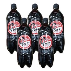 노브랜드 제로콜라, 5개, 1L