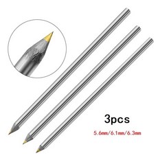 마킹 단일 헤드 3pcs 다이아몬드 스크라이브 펜 마커 연필 나무 목공 합금 초경 절단 조각 유리, China, 3pcsa, 규격 없음