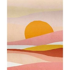 추상 숫자로 RUO프리미엄 냄비Y 그림 미니멀리스트 원래 선물 아크릴 페인트 공예 장식 218172, 20x30cm No Frame, 9929293