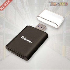 티엔에스 USB 2IN1 카드리더기 펠로우즈 98228 사무용 데이터전송 6개입 박스