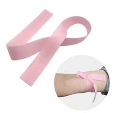토니켓 지혈대 간호사 채혈고무줄 분홍색, 1개, Tourniquet