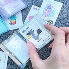장유 띠부씰 앨범 휴대하기좋은크기, 블루