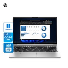 최신형 인텔 코어 i5 HP 노트북 15.6, 450 g10, WIN11 Pro, 16GB, 256GB, 실버